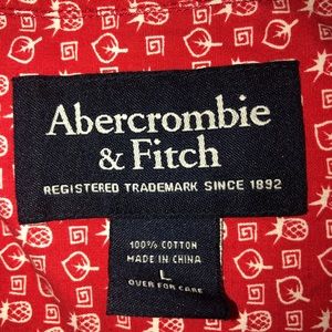 Abercrombie & Fitch Shirts - Abercrombie & Fit Men’s Short Sleeve Abercrombie & Fitch Shirts - Abercrombie & Fit Men’s Short Sleeve